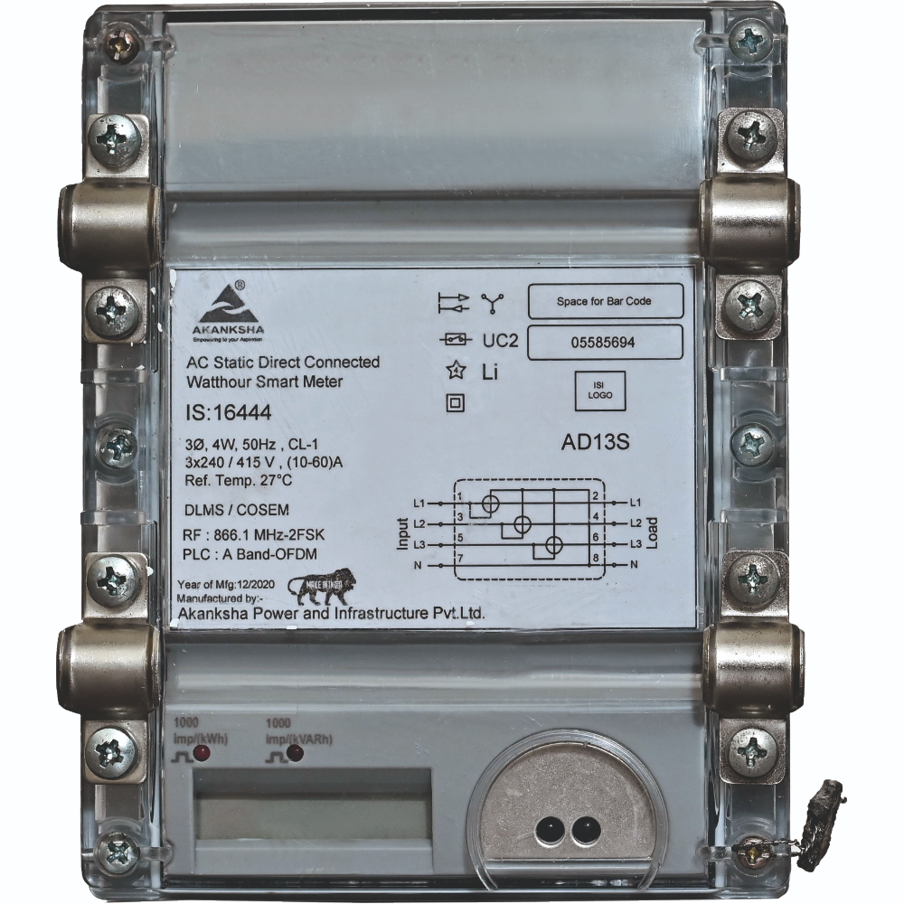 Three Phase Pole-Mounted Meter